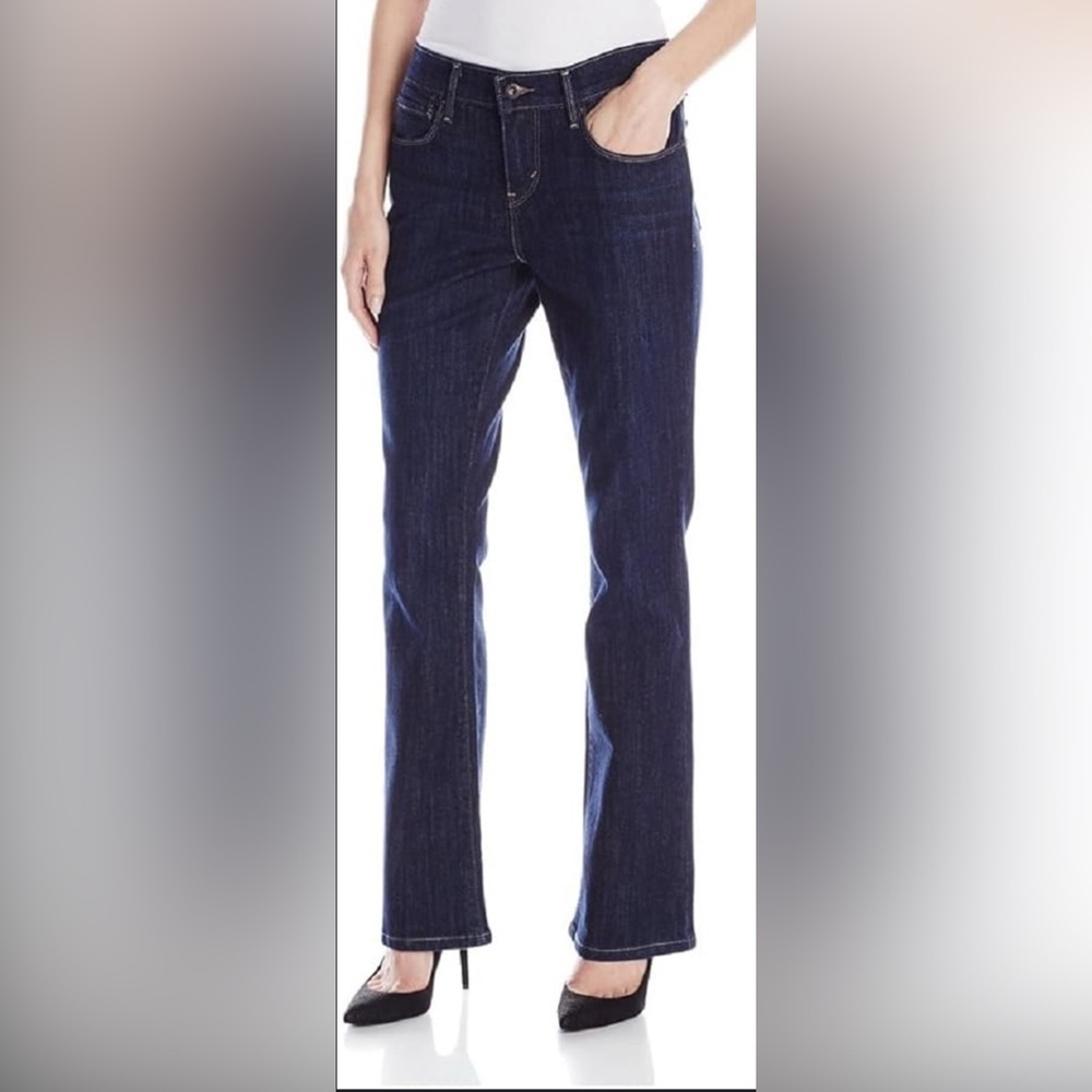 Women’s Levi's 515 blue  Indigo Straight Jeans size‎ 6